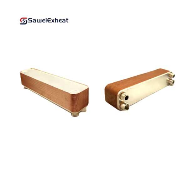 Titanium copper 20 plate Brazed Plate Heat Exchanger - Image 2