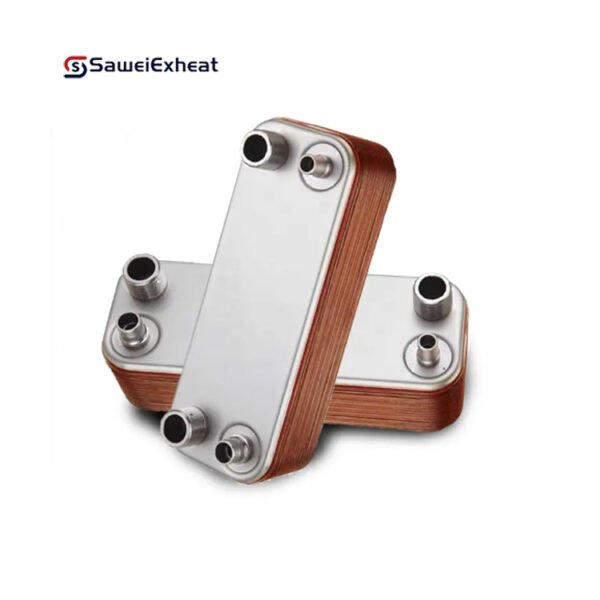Titanium high pressure 20kw Brazed Plate Heat Exchanger - Image 4