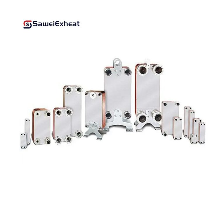 Titanium small 80 plate Brazed Plate Heat Exchanger